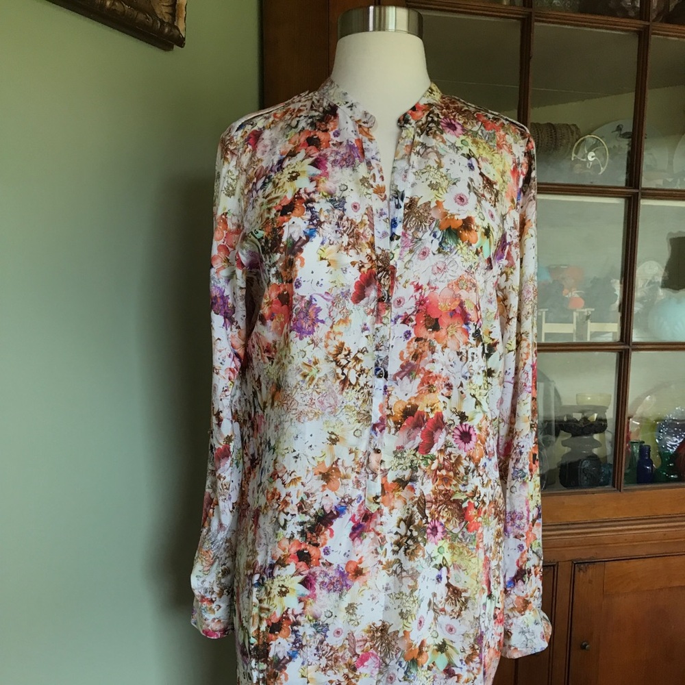 Zara Floral Tunic L